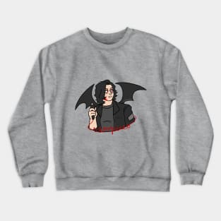 vampires will never hurt you Crewneck Sweatshirt